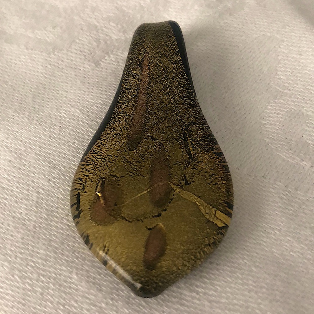 New Glass teardrop Pendant